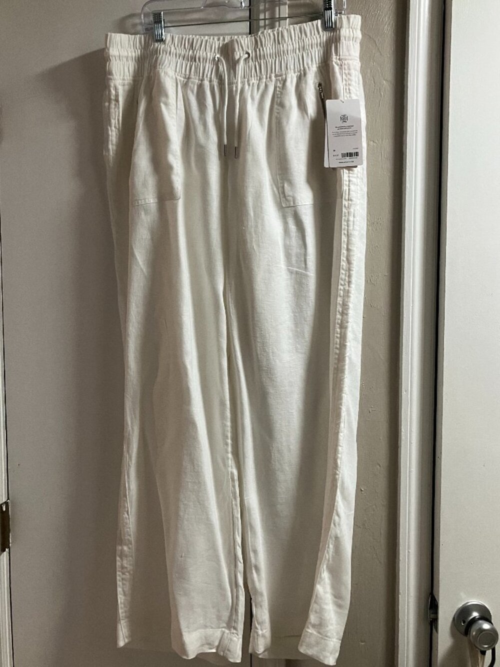 Lululemon Athletica White Linen Pants - Size 16